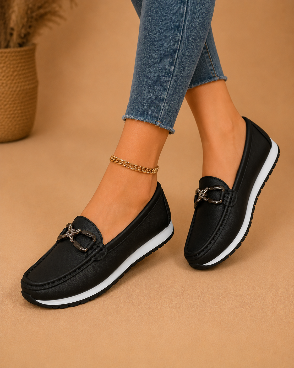 Beatriz - Zapatillas sin cordones para mujer