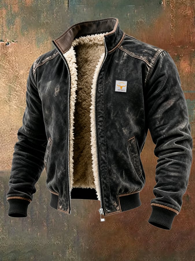 Ricardo - Chaqueta Cuero Aviador