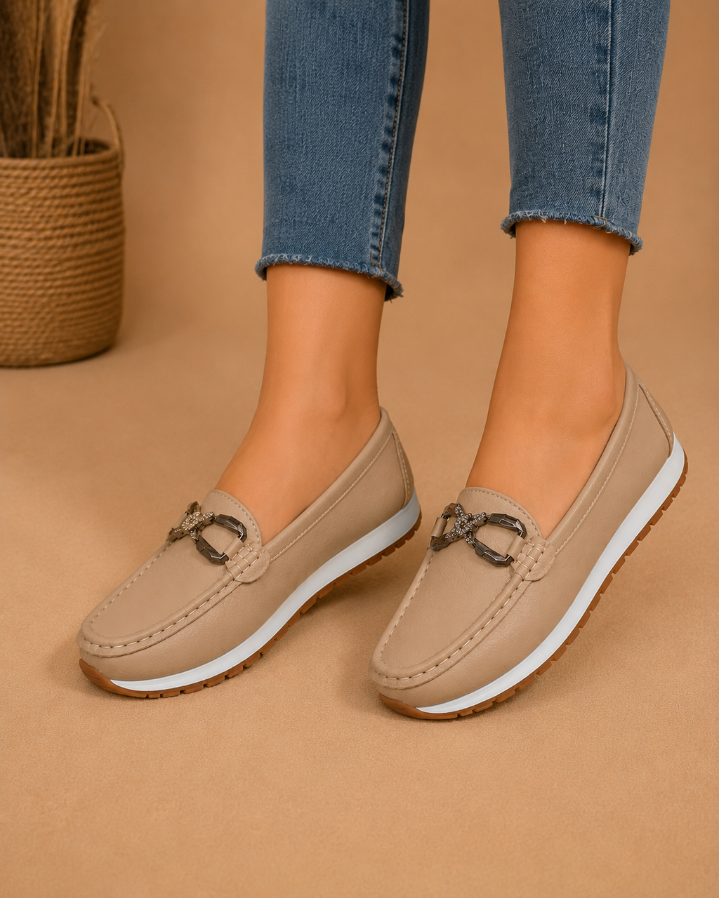 Beatriz - Zapatillas sin cordones para mujer