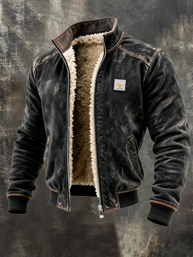 Ricardo - Chaqueta Cuero Aviador