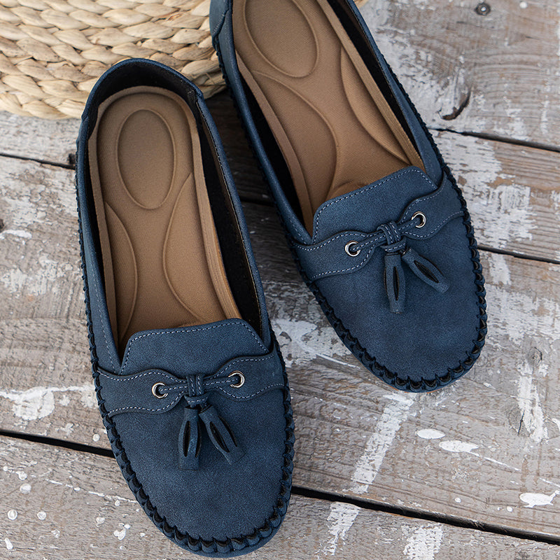 Mariana - Mocasines Borlas Elegantes