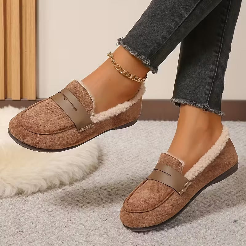Valeria - Mocasines Forrados Cómodos