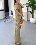 Mariana - Conjunto Camisa Elegante