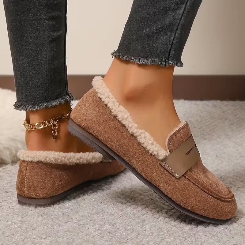 Valeria - Mocasines Forrados Cómodos