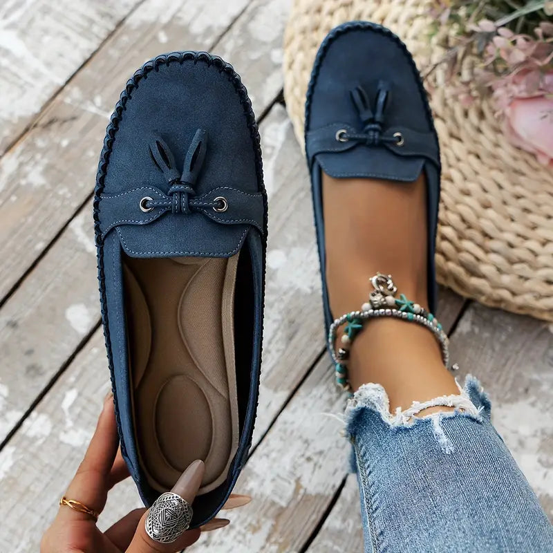 Mariana - Mocasines Borlas Elegantes