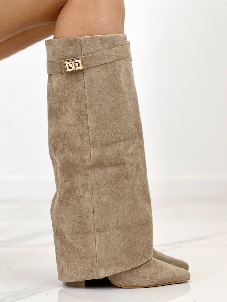 Valeria - Botas Altas Ante