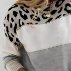 Renata - Suéter Animal Print Tejido