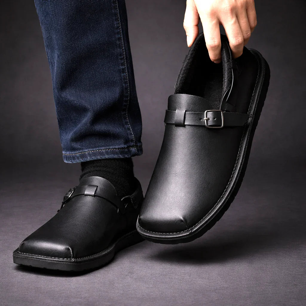 Domenico — Mocasín de Piel con Hebilla