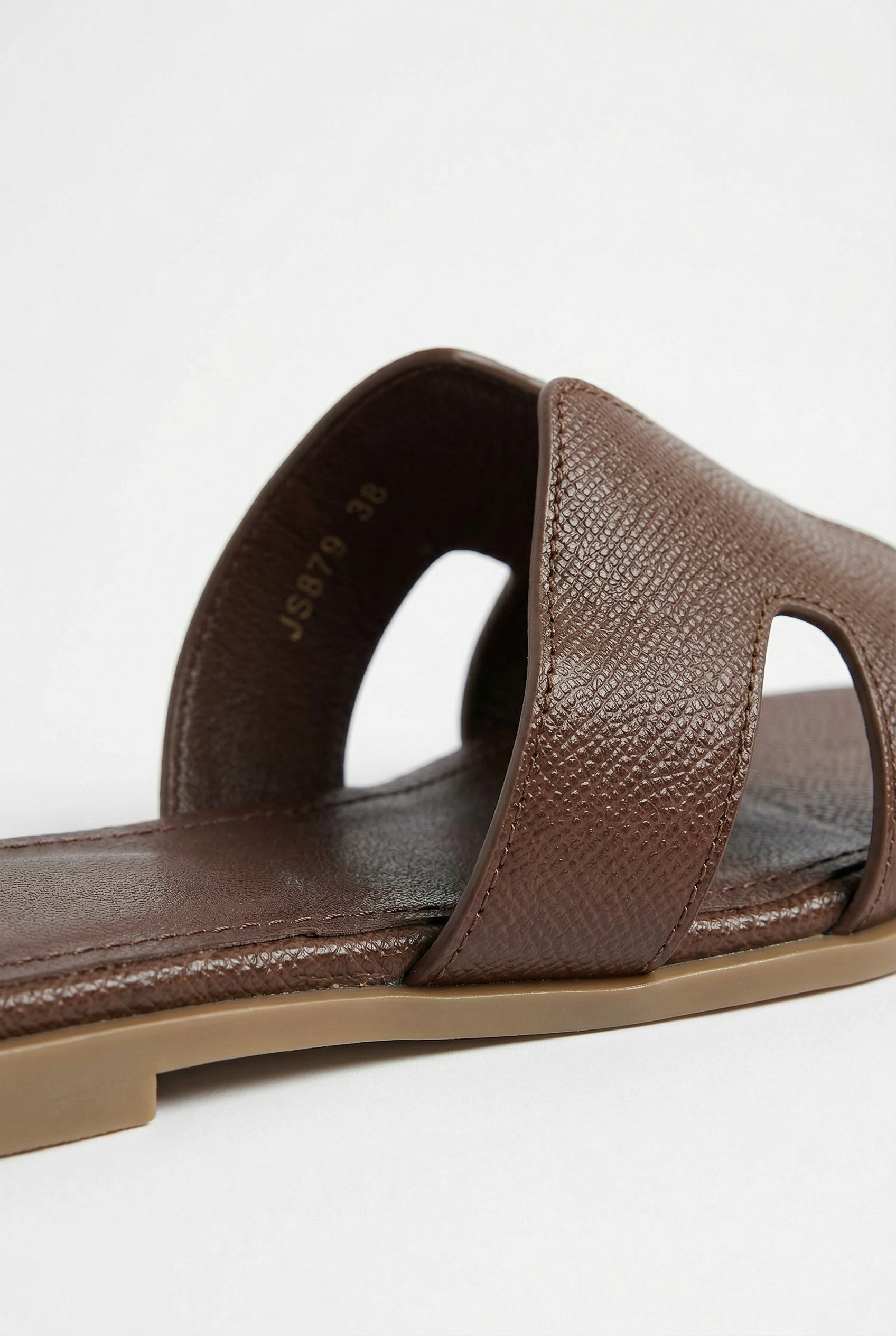 Sandalias planas de ecopiel