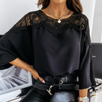 Daniela - Blusa Floral Encaje