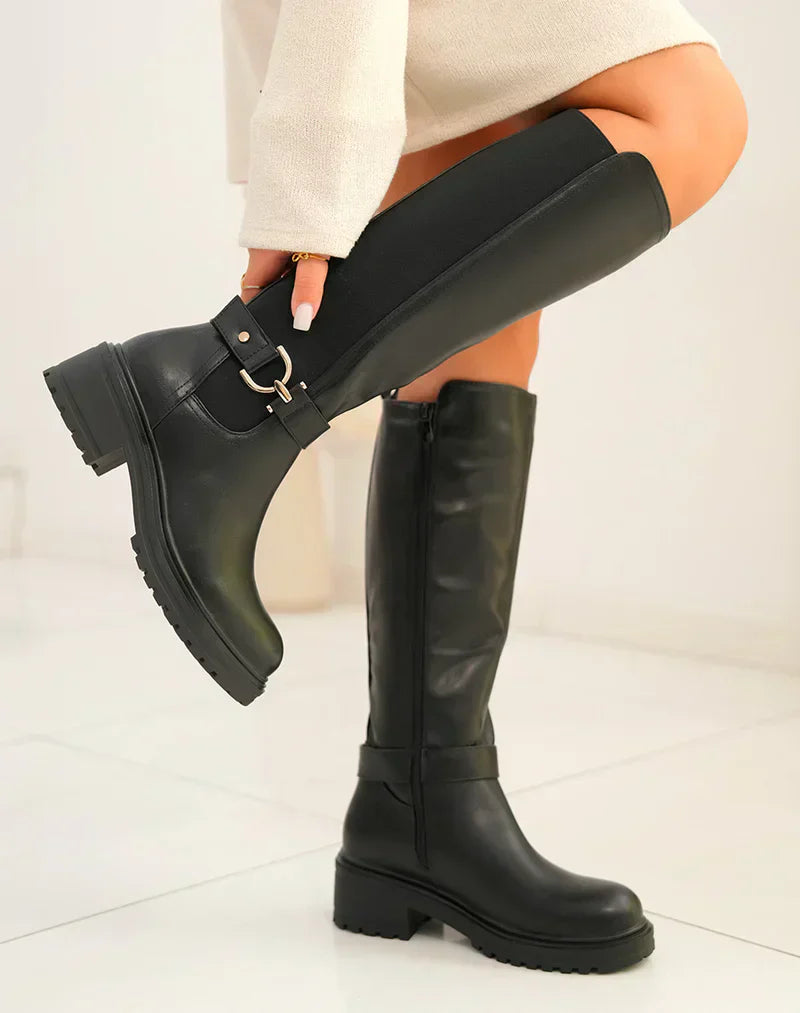 Daniela - Botas Altas Hebilla