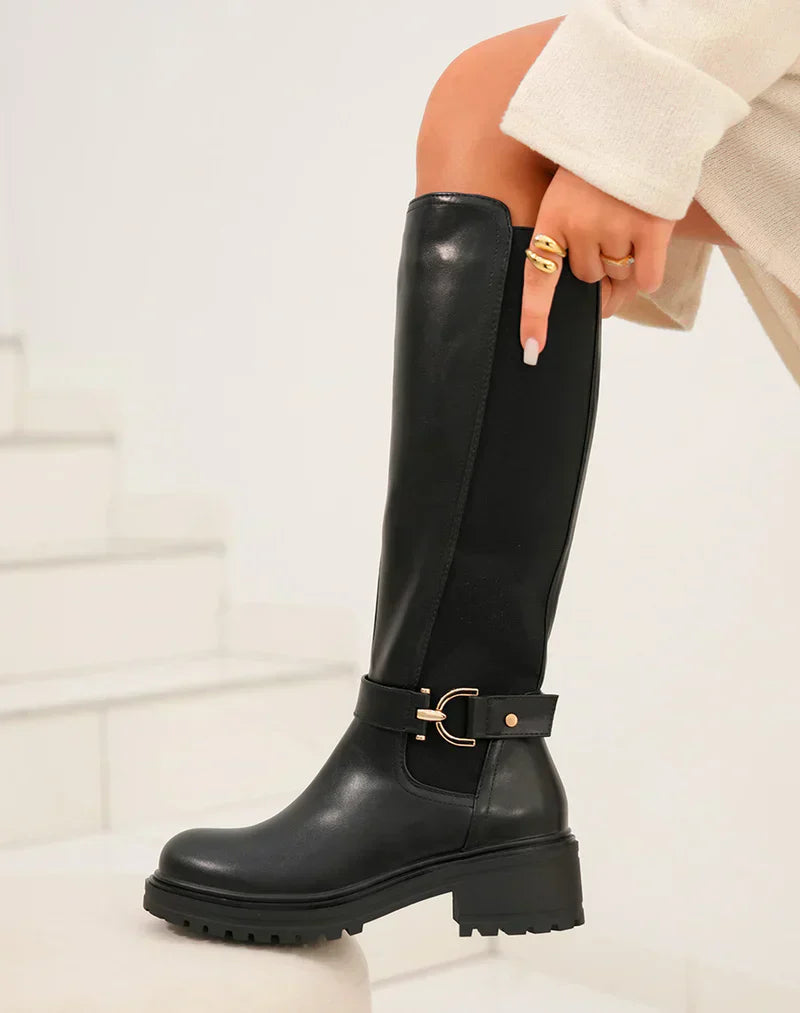 Daniela - Botas Altas Hebilla