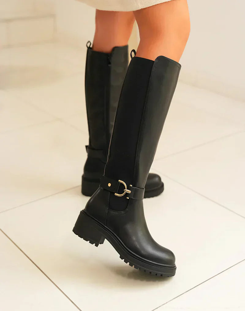 Daniela - Botas Altas Hebilla