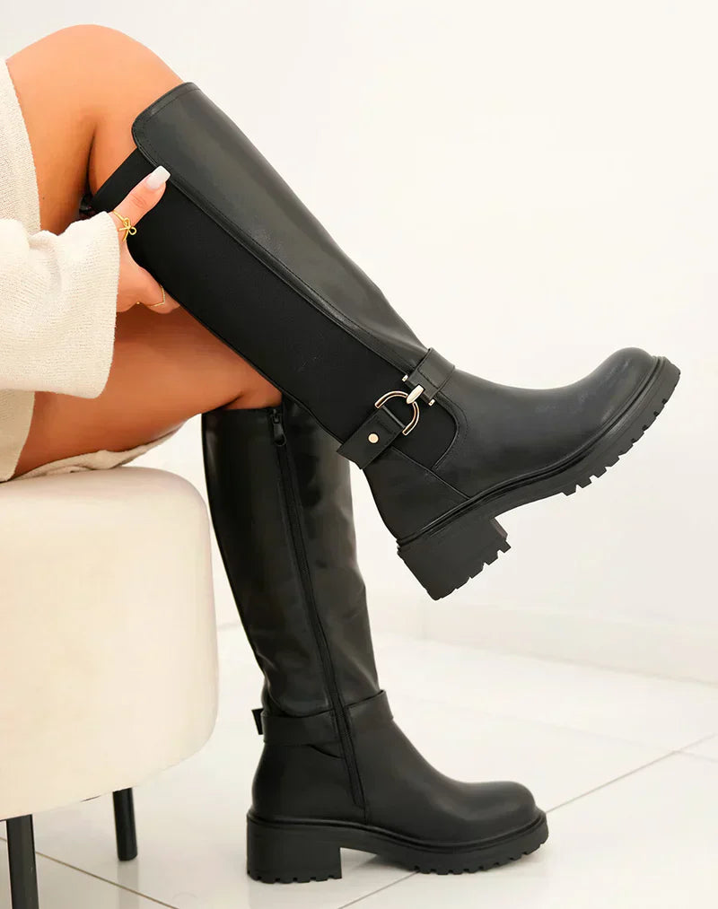 Daniela - Botas Altas Hebilla