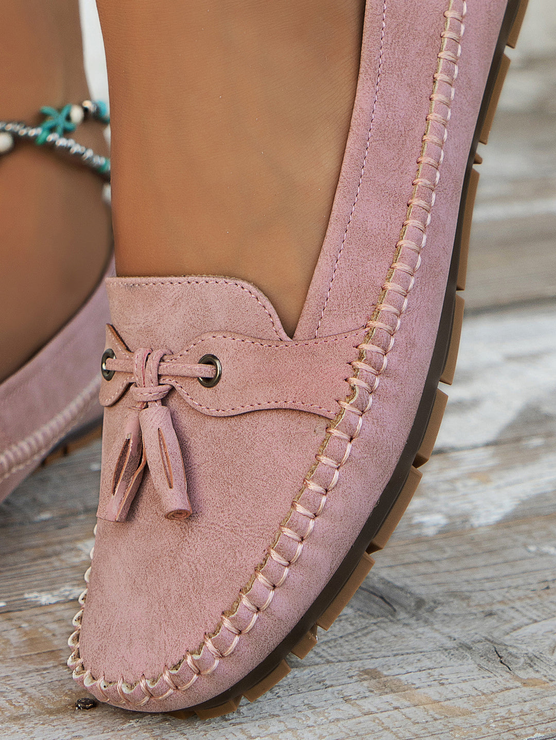 Mariana - Mocasines Borlas Elegantes