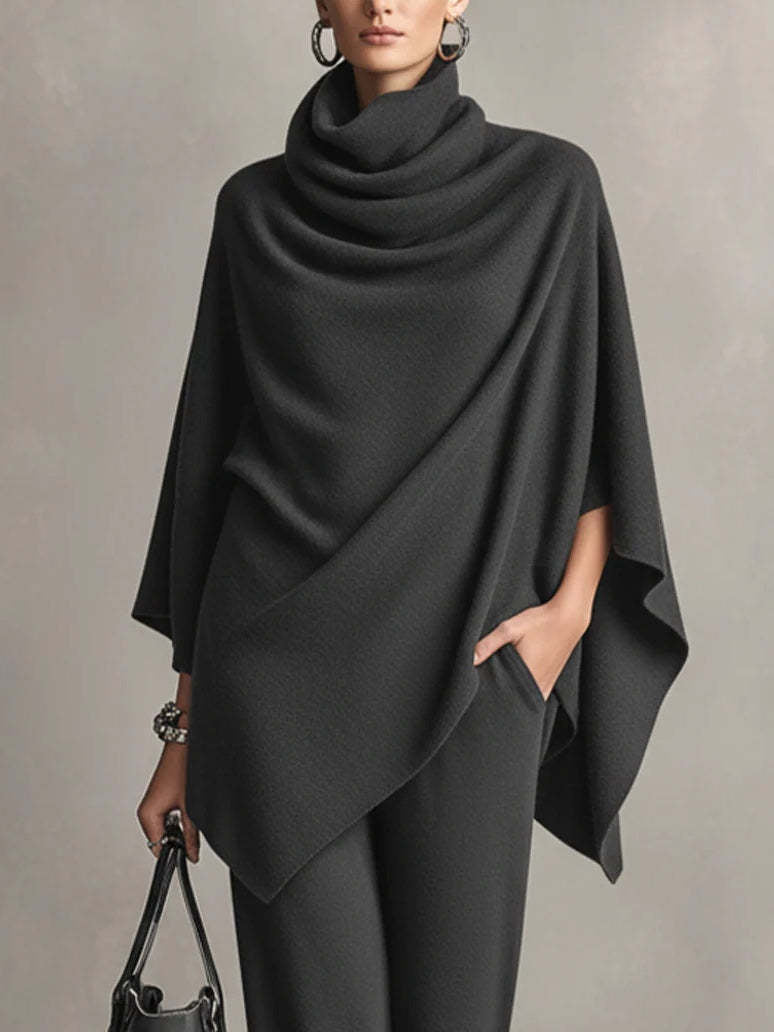Ximena - Conjunto Poncho Elegante