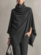 Ximena - Conjunto Poncho Elegante