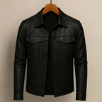 Alejandro - Chaqueta Cuero Texturizada