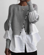 Isabella - Camisa Abotonada Capas