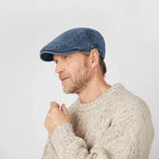 Enzo — Gorra de Denim Lavado