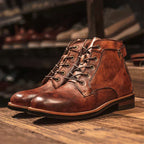 Mateo - Botas Cuero Vintage
