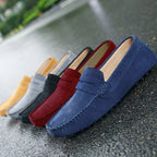 Mocasines casuales de ante