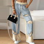 Valentina - Jeans Patchwork Denim