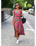 Júlia - Vestido Midi Floral