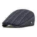 Cesare — Gorra de Lino a Rayas
