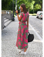 Júlia - Vestido Midi Floral
