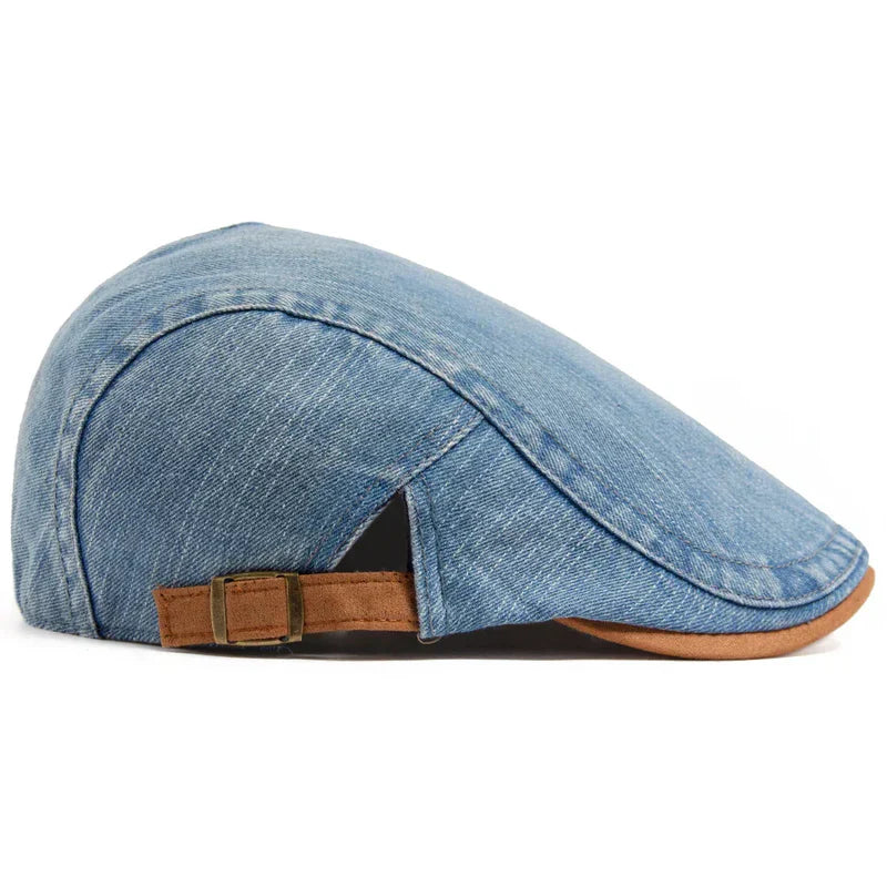 Franco — Gorra de Denim Lavado