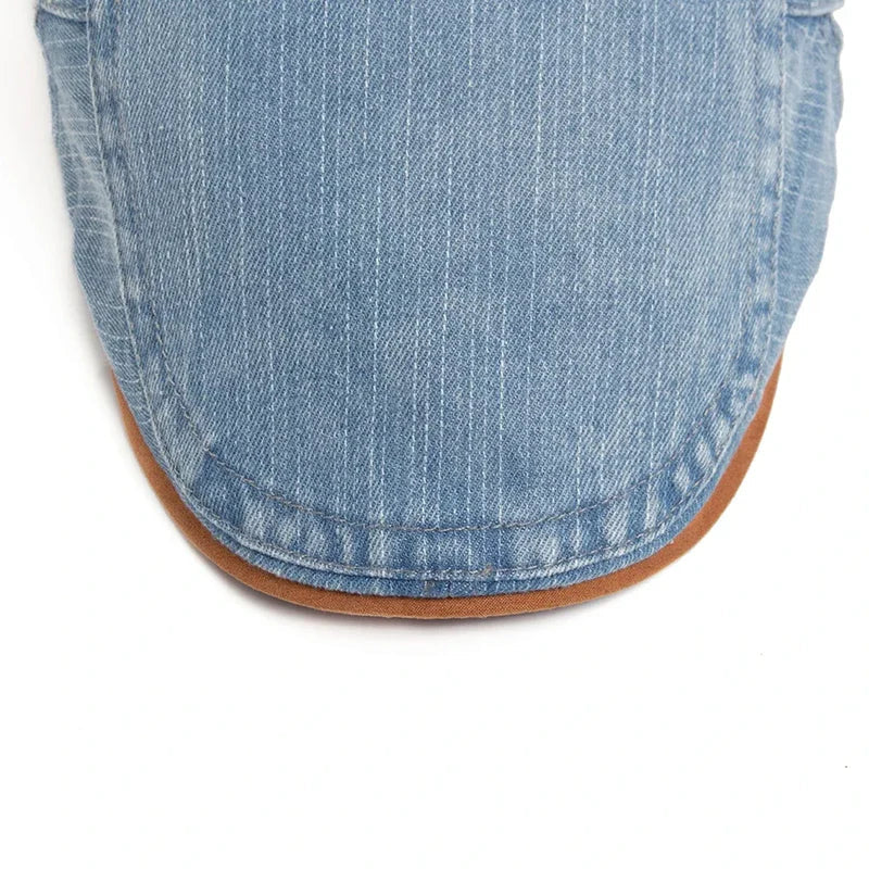 Franco — Gorra de Denim Lavado