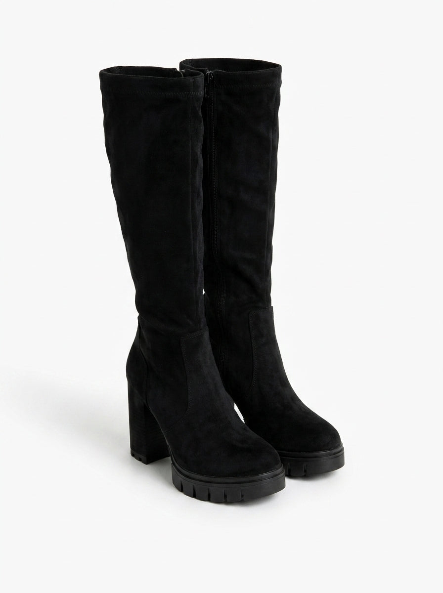Camila - Botas Altas Ante