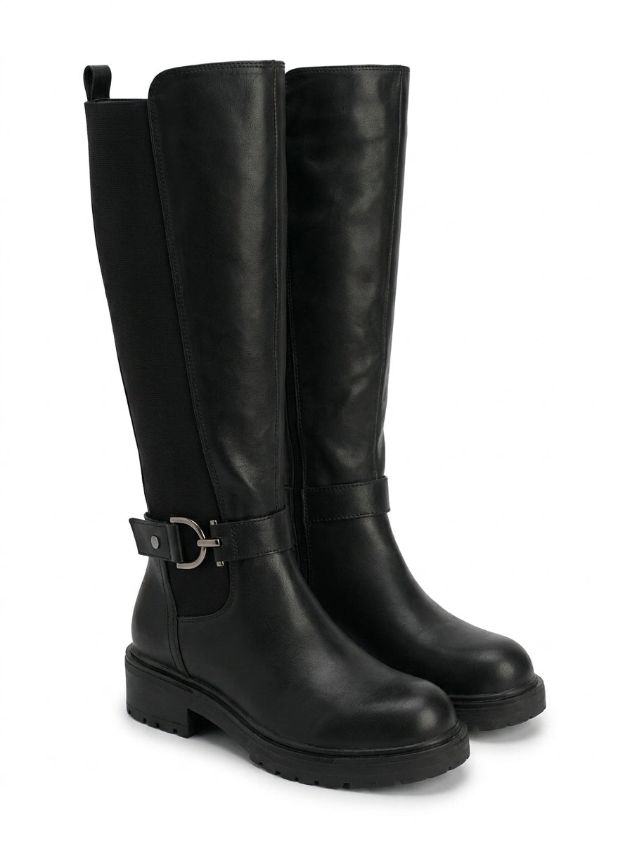 Daniela - Botas Altas Hebilla