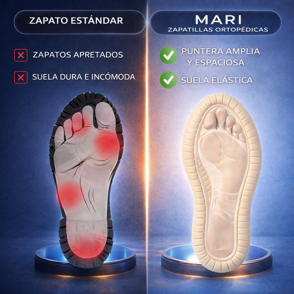 Mari - Zapatillas Ortopédicas Premium