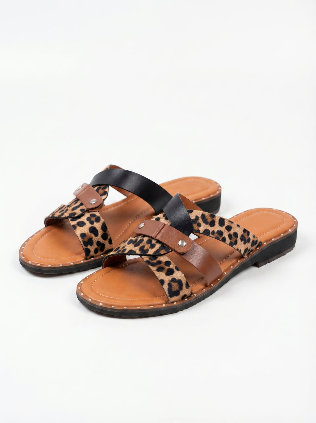 Renata - Sandalias Hebillas Premium