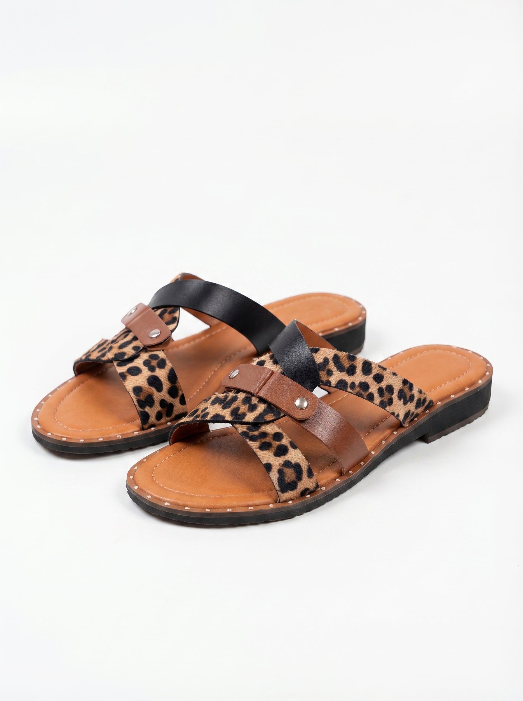 Renata - Sandalias Hebillas Premium