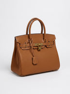 Valentina - Bolso Estructurado con Herraje Dorado