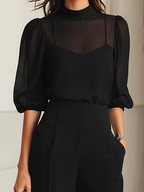 Valentina • Conjunto de tres piezas negro