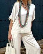Gabriela - Conjunto Blusa Bohemio