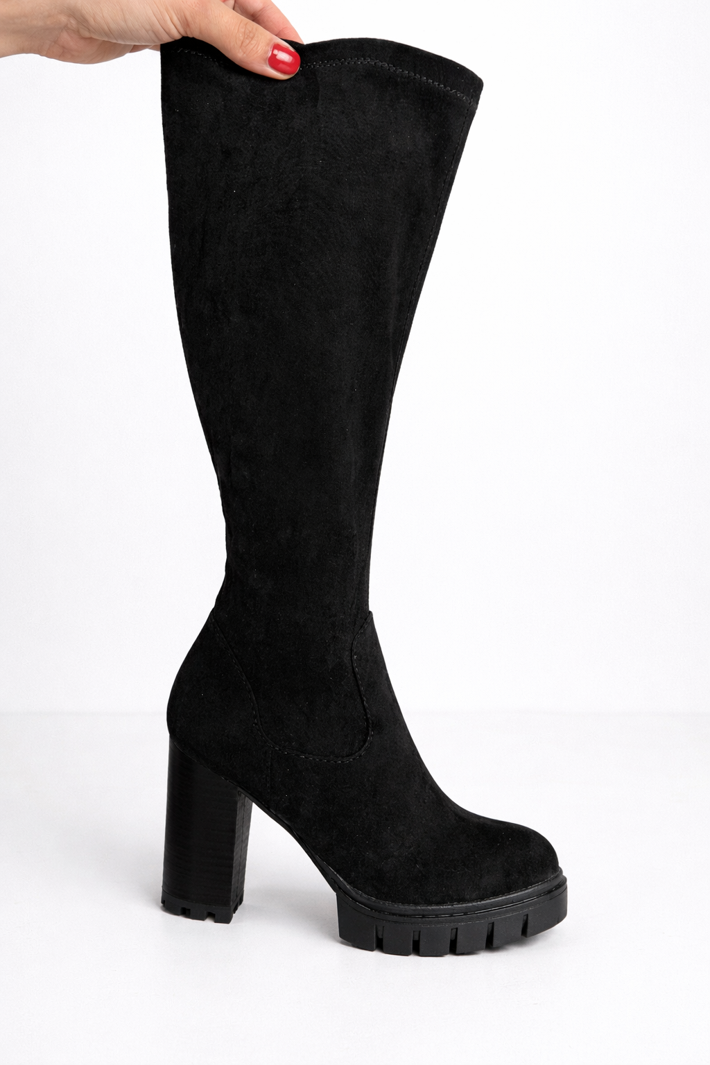 Camila - Botas Altas Ante