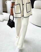 Isabella - Conjunto Chaqueta Contrastado