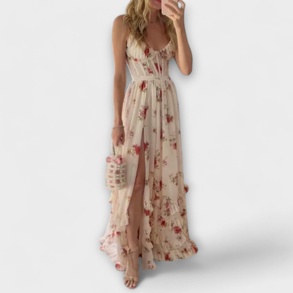 Mariana - Vestido Largo Floral