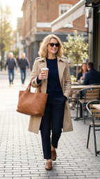 Heritage™ | Lana bolso tote de cuero Artesanal