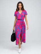 Júlia - Vestido Midi Floral