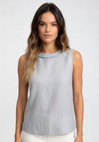 Isabella - Blusa Lino Sin Mangas