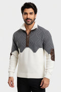 Emiliano - Sudadera Medio Cierre Texturizada