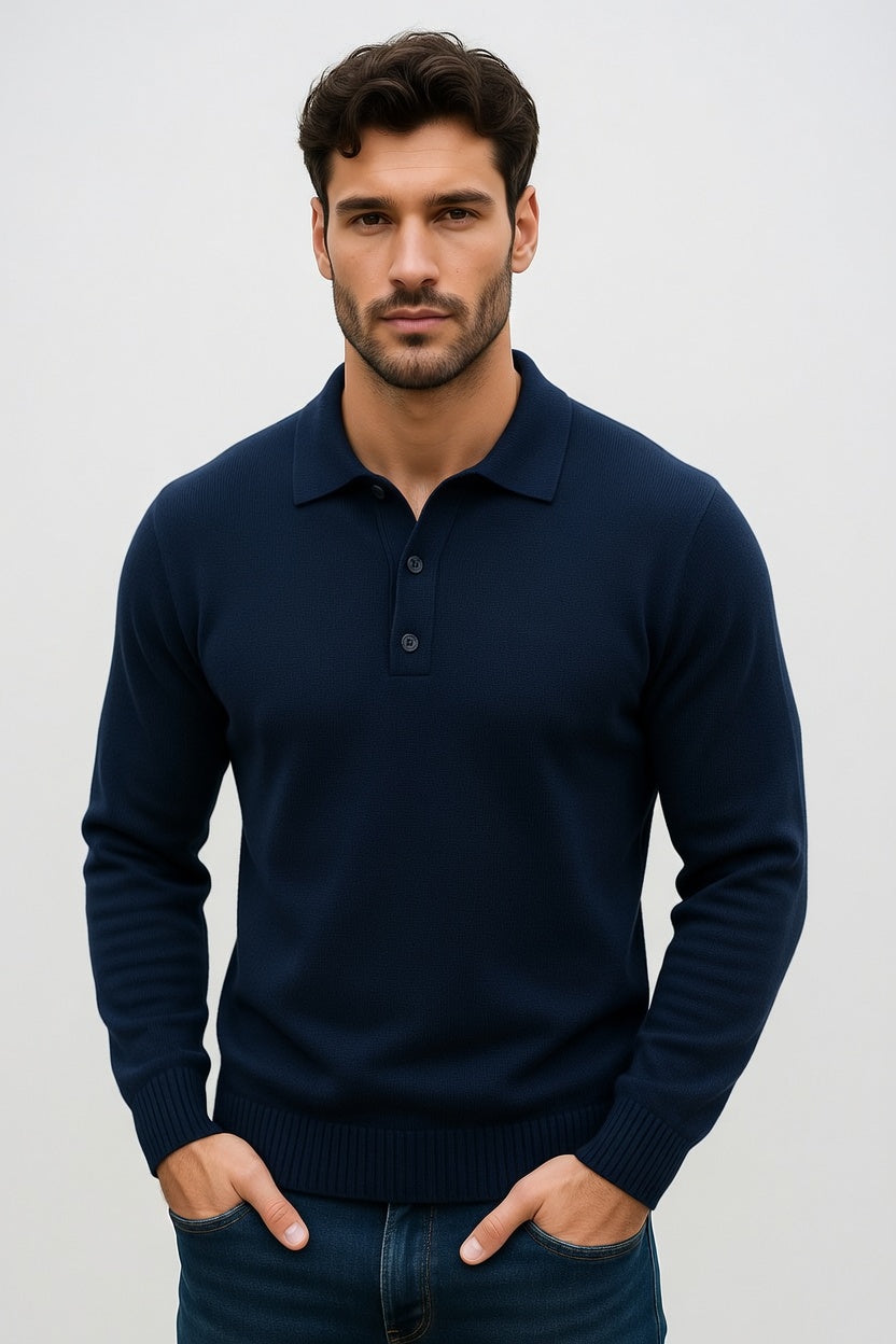 Ignacio - Suéter Polo Clásico
