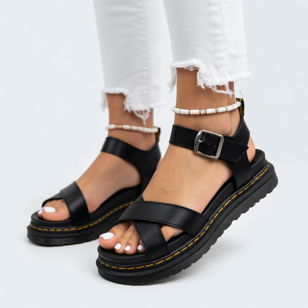 Renata - Sandalias de Plataforma Ajustables