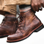 Mateo - Botas Cuero Vintage